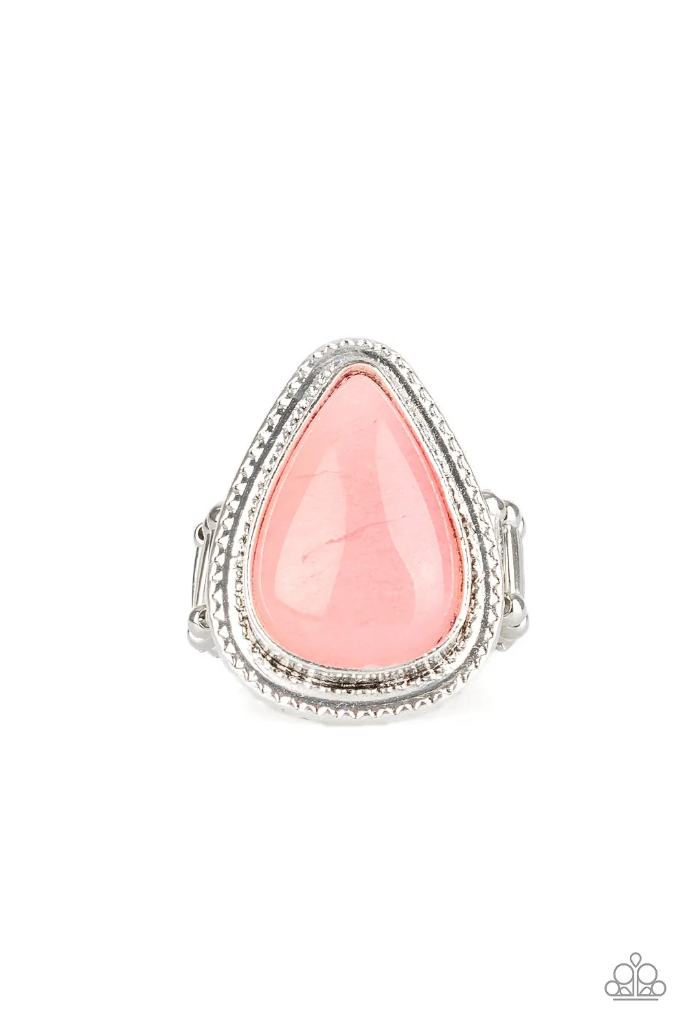 Paparazzi - Mojave Mist -  Pink Ring