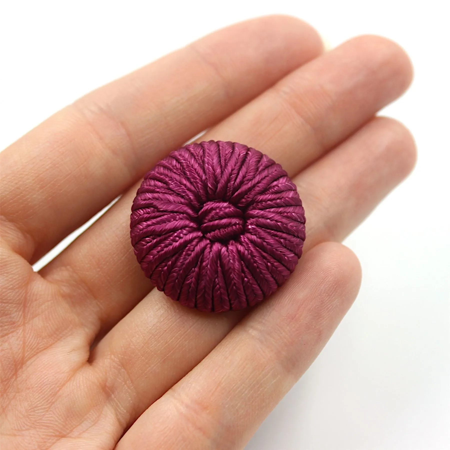 Passementerie Corded Button With Centre Knot 4455