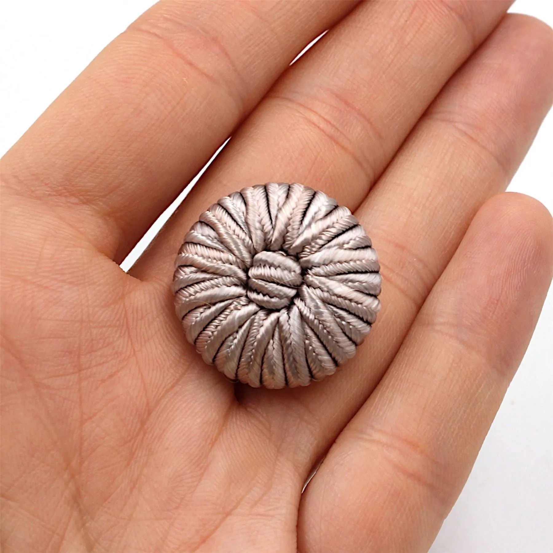 Passementerie Corded Button With Centre Knot 4455
