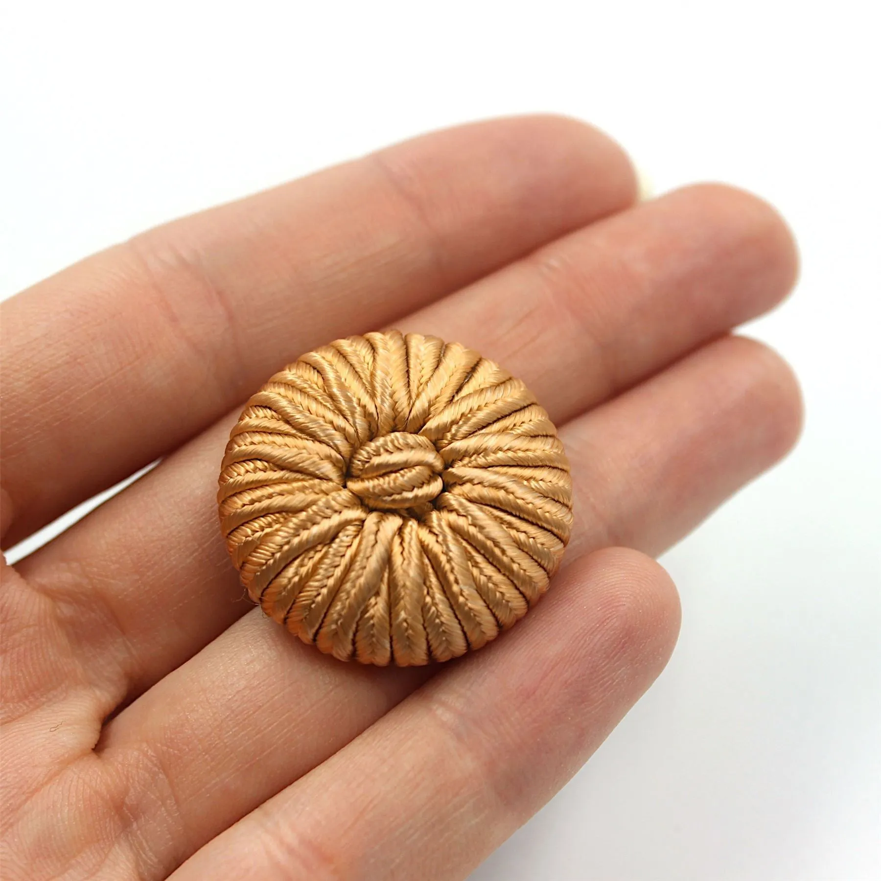 Passementerie Corded Button With Centre Knot 4455