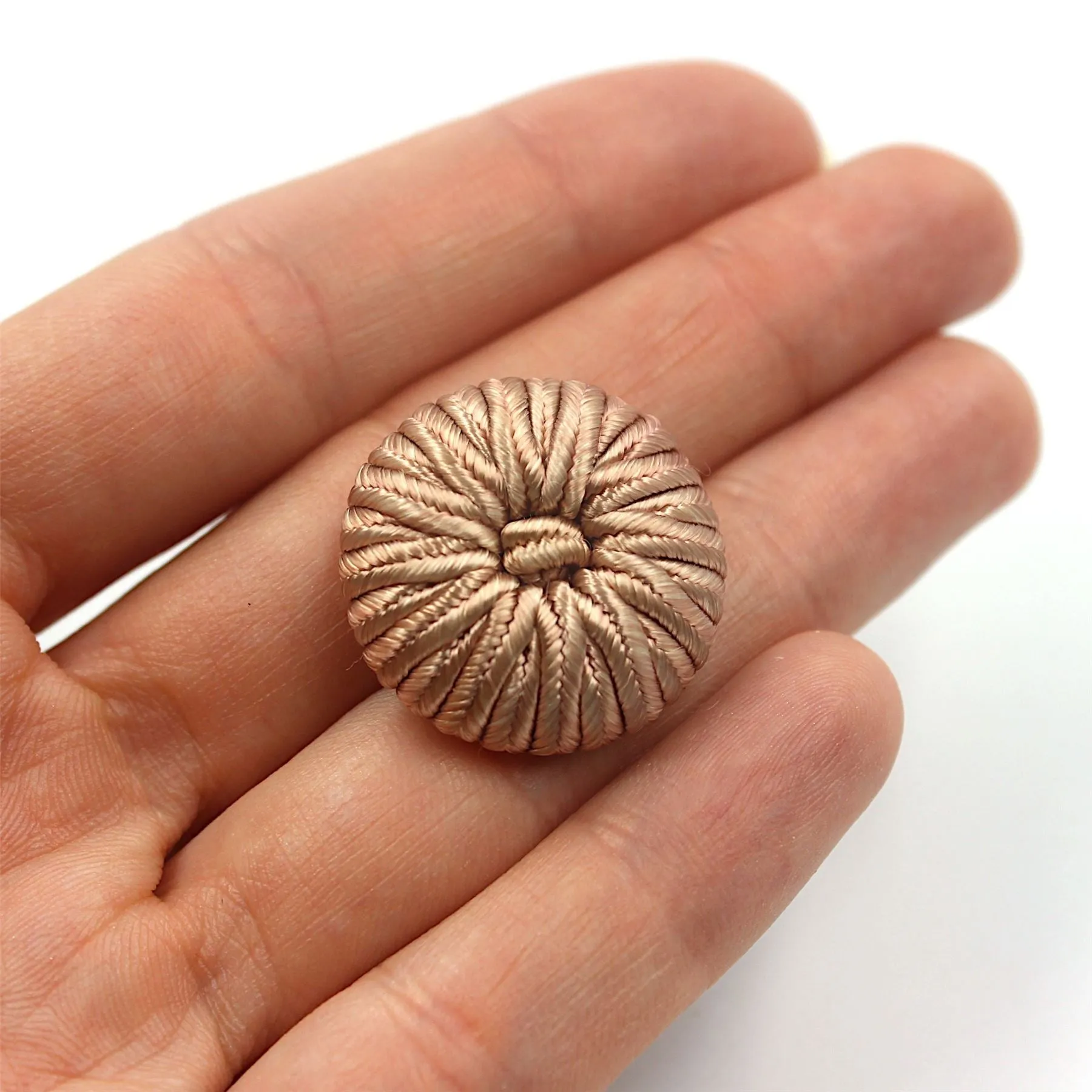 Passementerie Corded Button With Centre Knot 4455