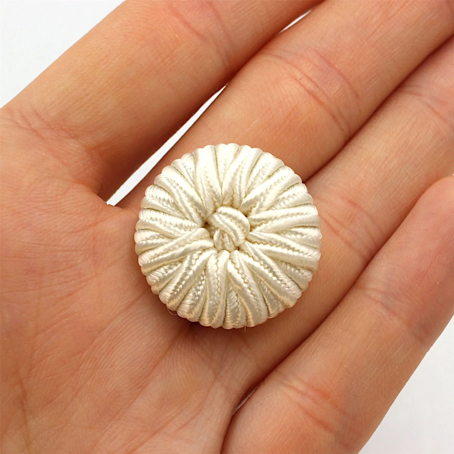 Passementerie Corded Button With Centre Knot 4455