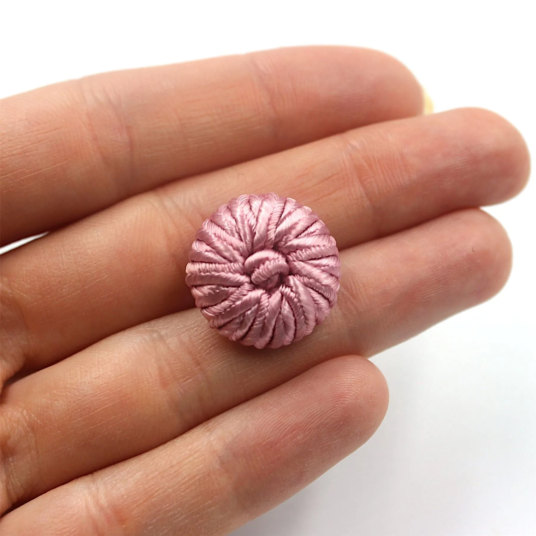 Passementerie Corded Button With Centre Knot 4455