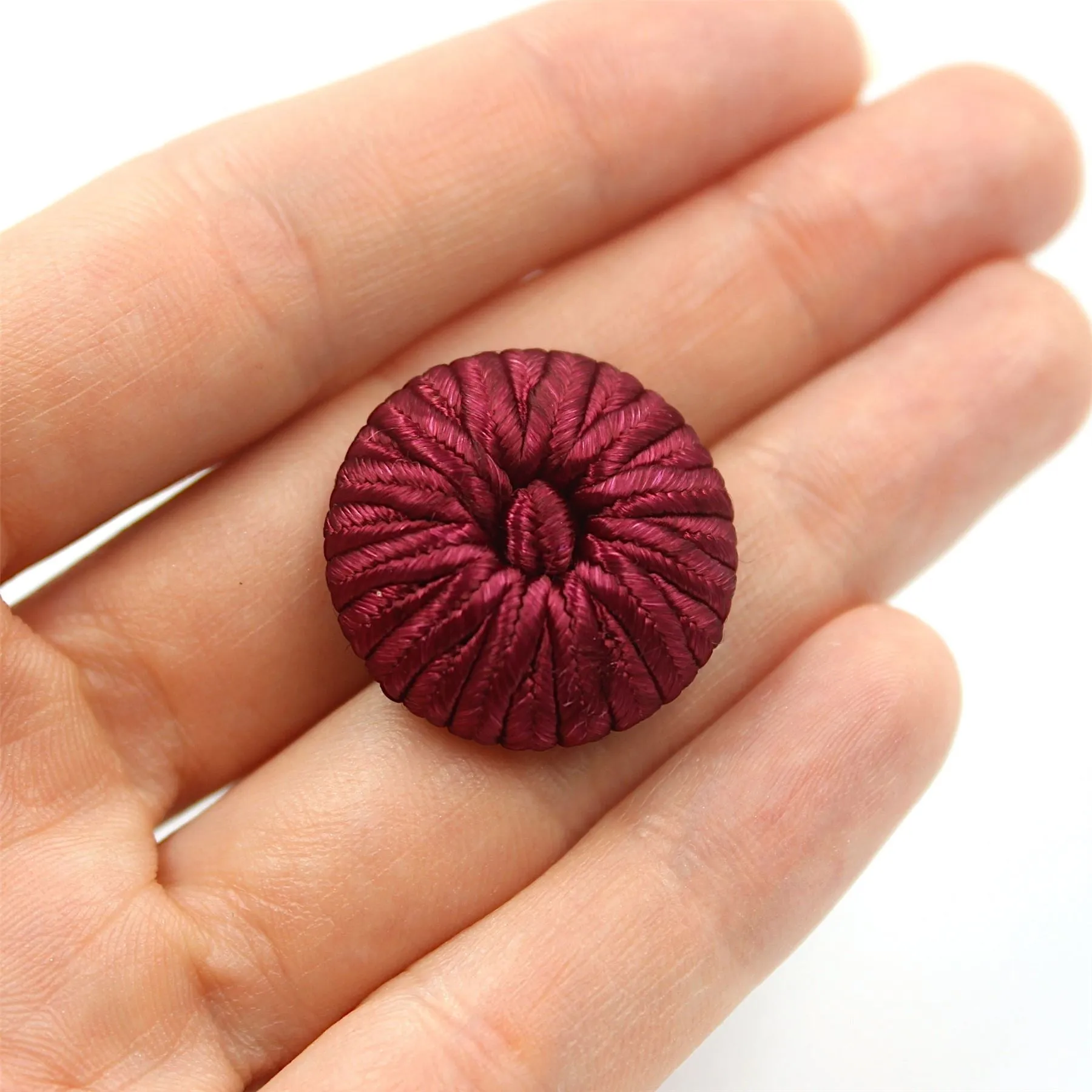 Passementerie Corded Button With Centre Knot 4455
