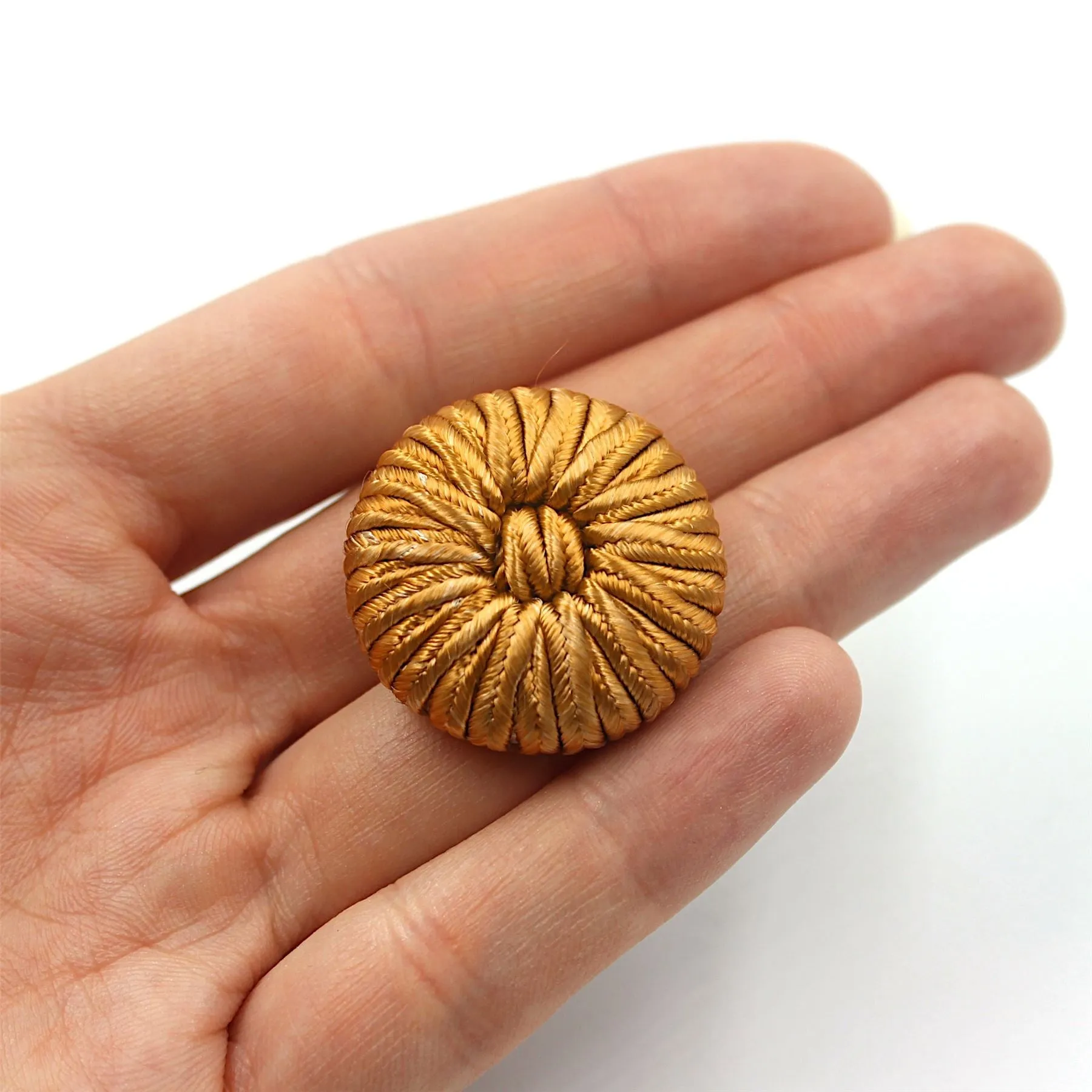 Passementerie Corded Button With Centre Knot 4455