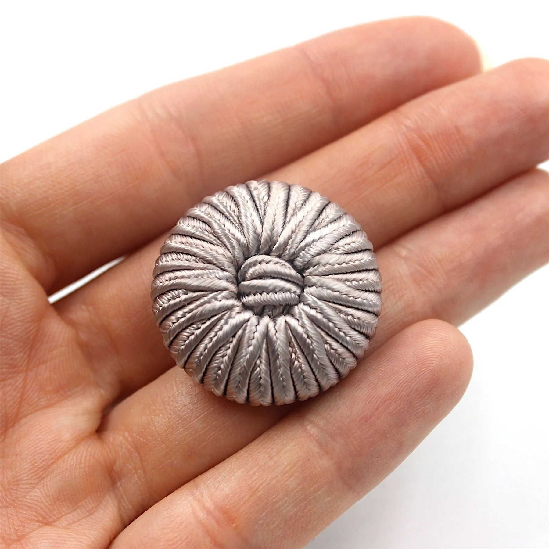 Passementerie Corded Button With Centre Knot 4455