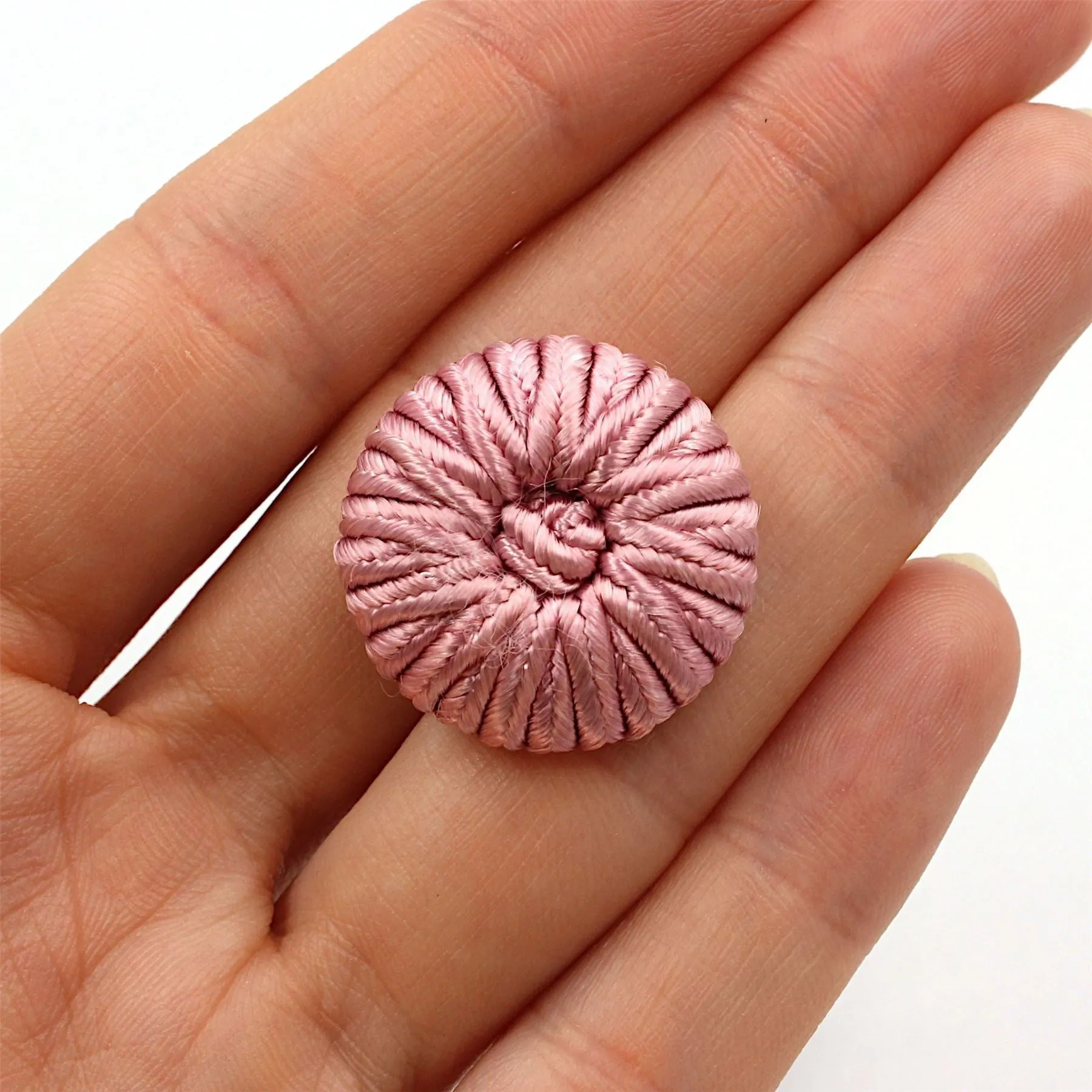 Passementerie Corded Button With Centre Knot 4455
