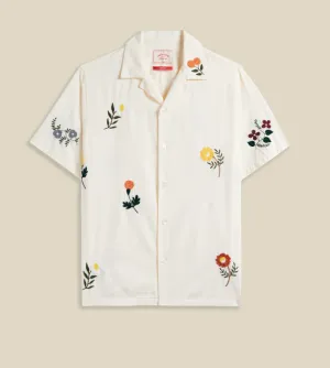 Portuguese Flannel - Embroidery Flowers