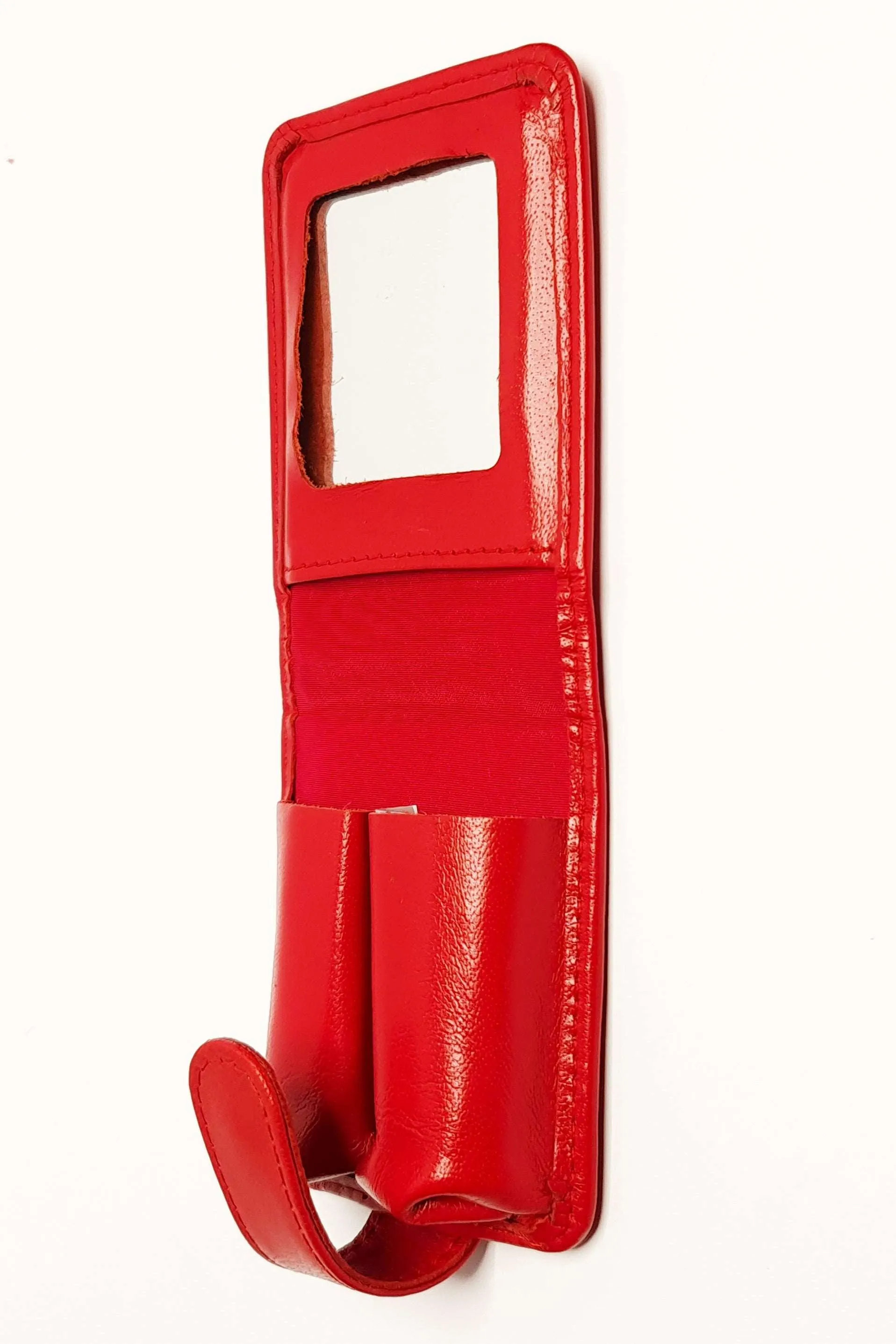 Premium Leather Lipstick Case
