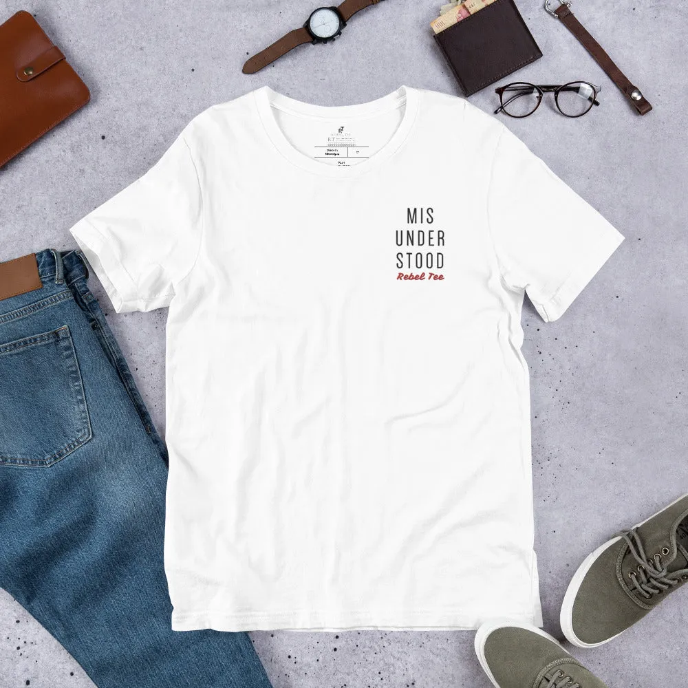 "MISUNDERSTOOD REBEL TEE" Unisex T-Shirt