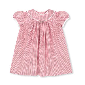 Rosie Dress - Redford Red Windowpane