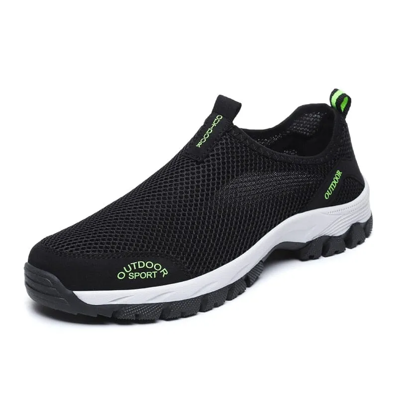 Sapato Esportivo Masculino Sem Cadarço Outdoor Sport
