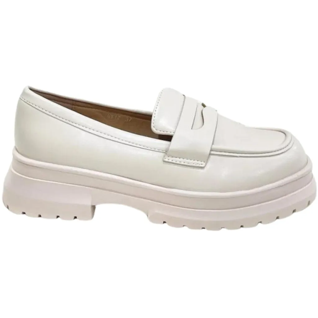 Åse dame loafers HX17 - Beige