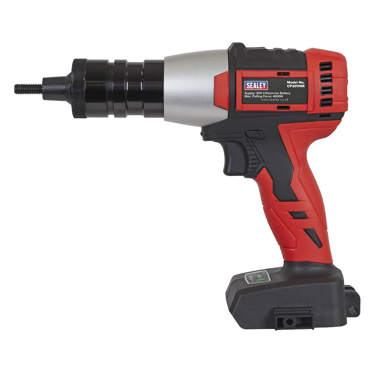 Sealey Brushless Cordless Nut Riveter 20V SV20 Series - Body Only