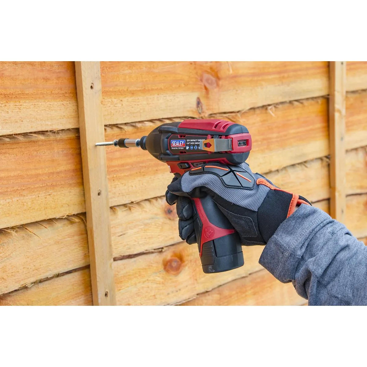 Sealey Cordless Impact Driver 1/4"Hex Drive 12V SV12 Series - Body Only