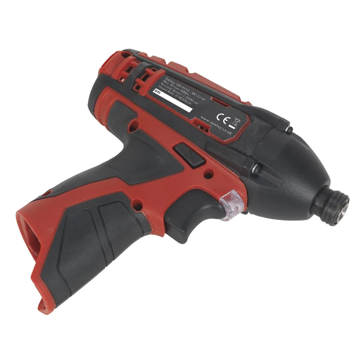 Sealey Cordless Impact Driver 1/4"Hex Drive 12V SV12 Series - Body Only