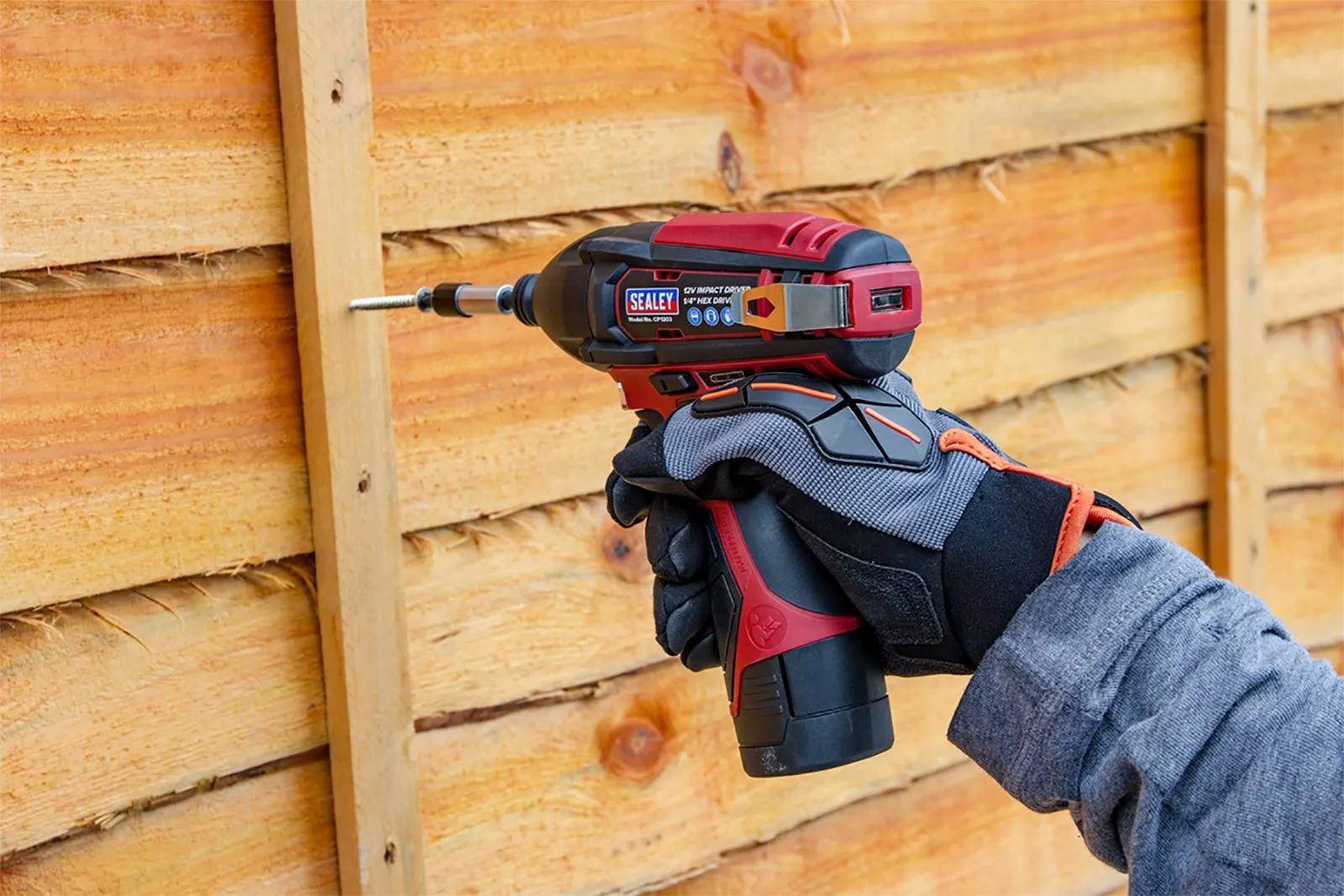Sealey Cordless Impact Driver 1/4"Hex Drive 12V SV12 Series - Body Only