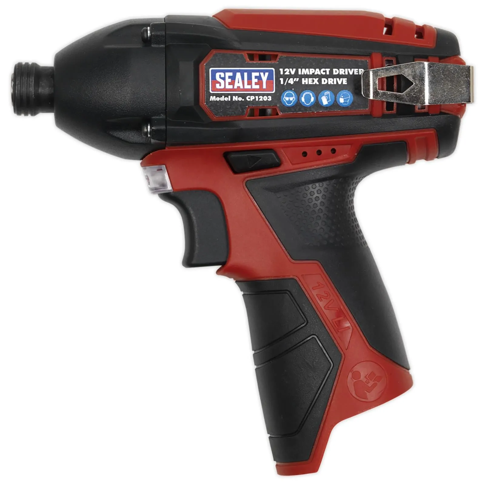 Sealey Cordless Impact Driver 1/4"Hex Drive 12V SV12 Series - Body Only