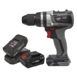 Sealey Premier Brushless Combi Drill Kit Ø13mm 20V SV20 Series - 2 Batteries