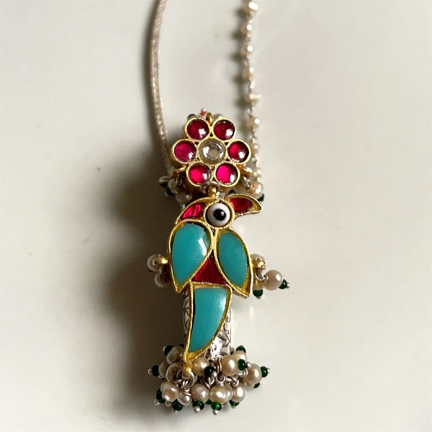 Sheetal Zaveri   I   Ava Choker Hancrafted Earrings, Natural pearls used.  SZ-C36a