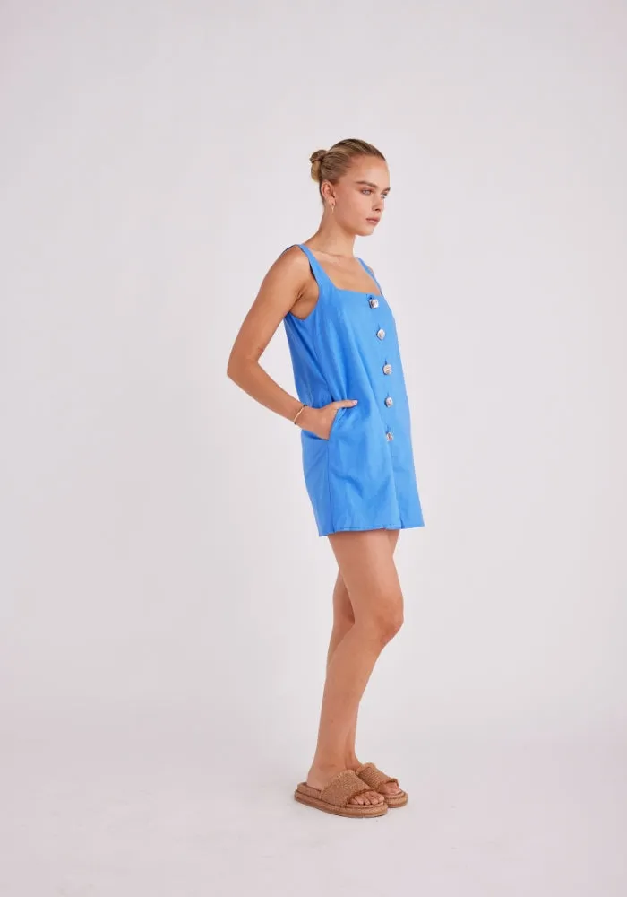 Shelley Mini Dress - Blue