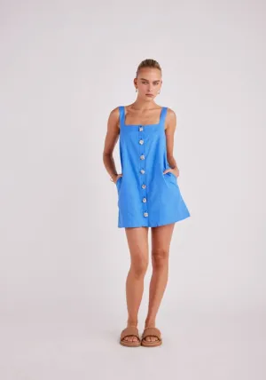 Shelley Mini Dress - Blue