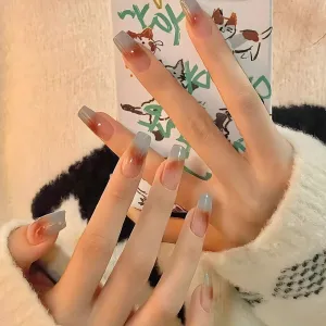 Short coffin amber gradient