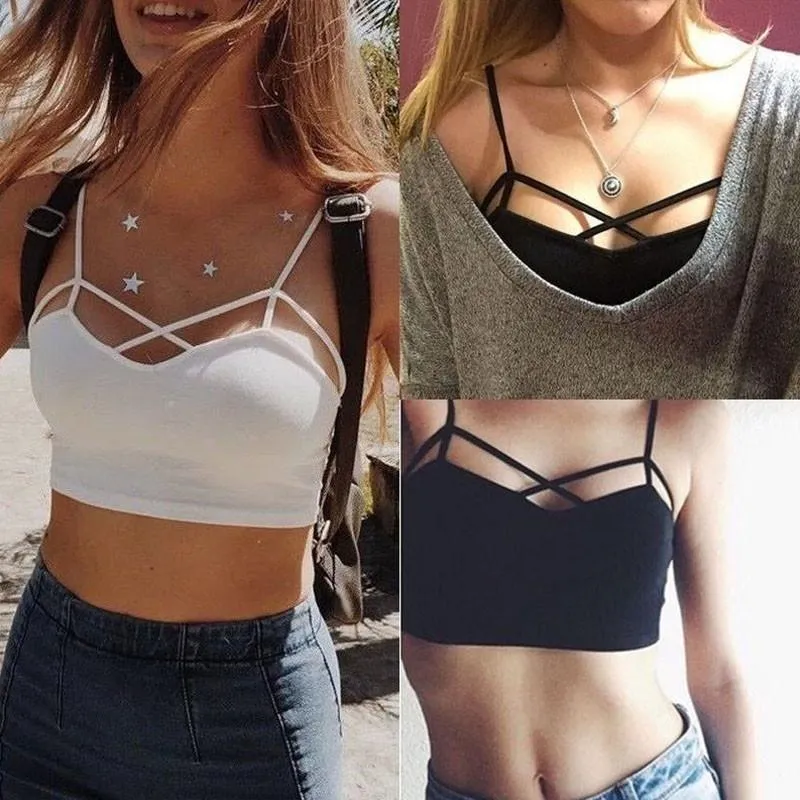 Solid Crop Tank Top