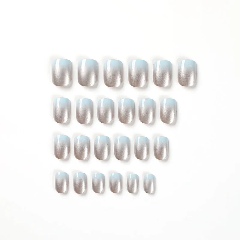 Square Blue-Silver in Gradual
