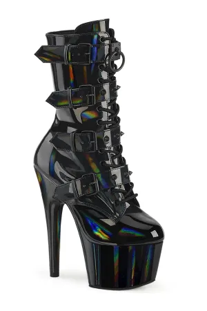 SS-ADORE-1046 Black Patent Ankle Boot