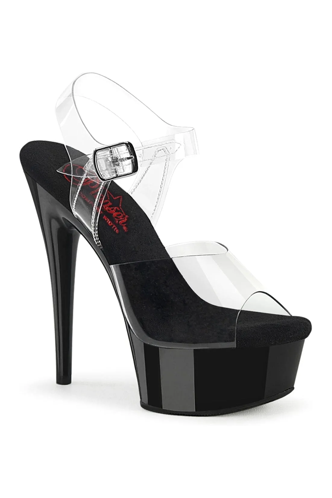 SS-EXCITE-608 Clear Vinyl Sandal