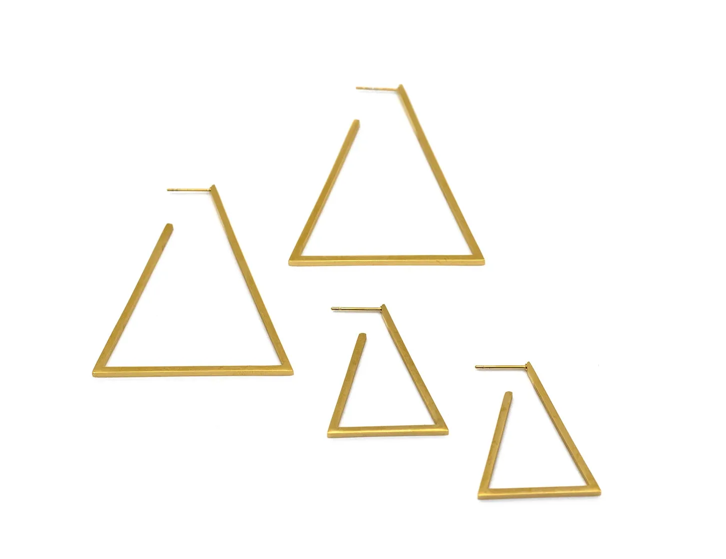 Strata Medium Hoop Earrings