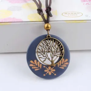 Stylish Antique Style Long Chain Necklace