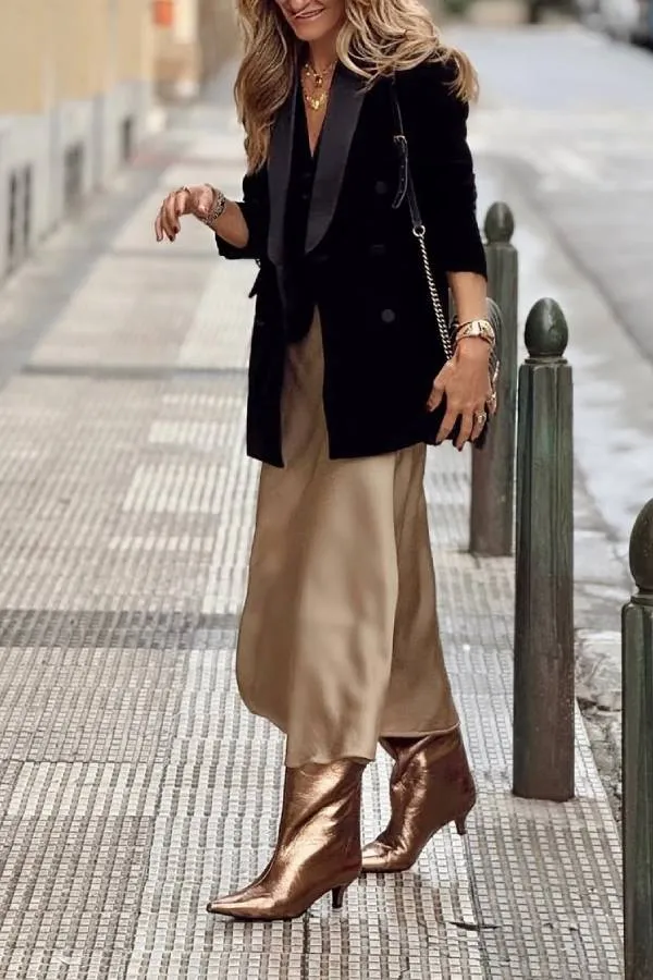 Stylish Blazer Lady Charm