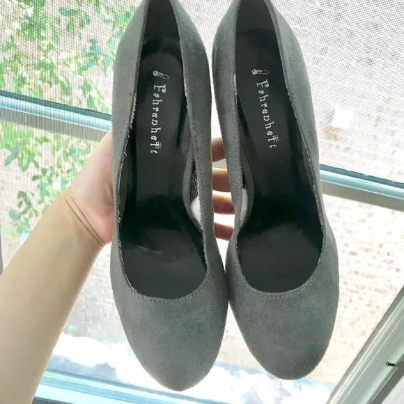 SUEDE PLATFORM PUMP