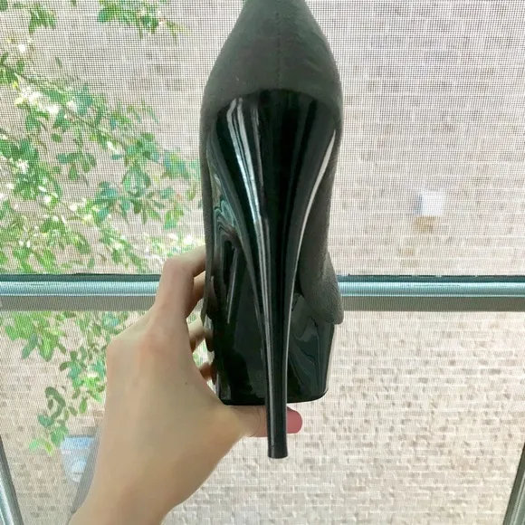 SUEDE PLATFORM PUMP