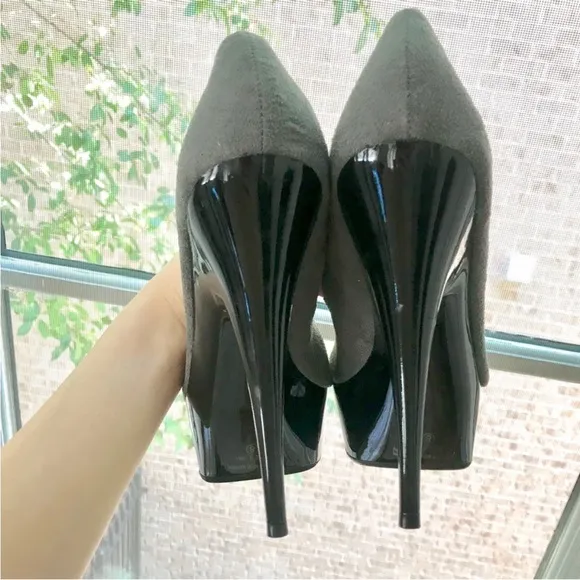 SUEDE PLATFORM PUMP