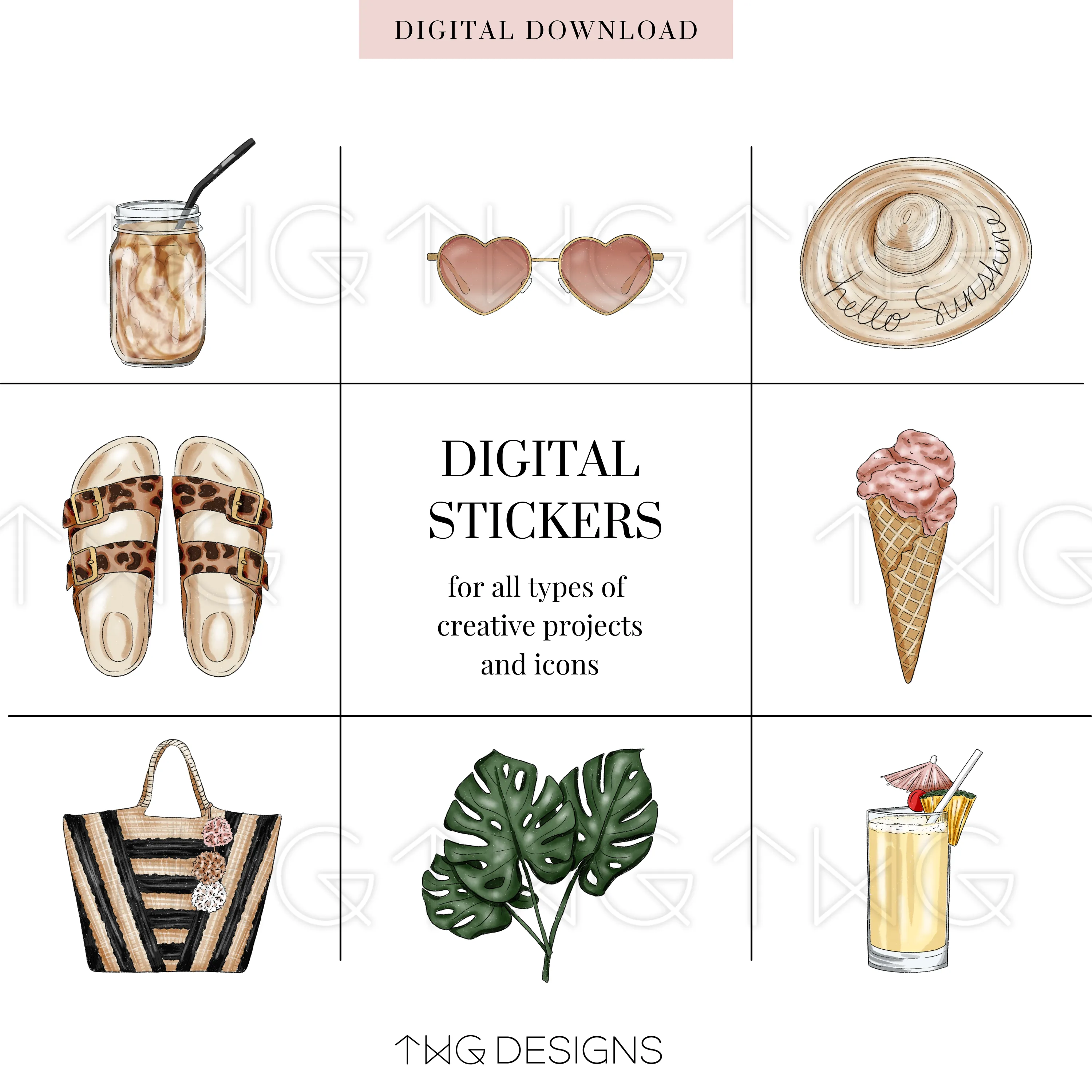 Summer Mood Vol. 2 Clipart Collection