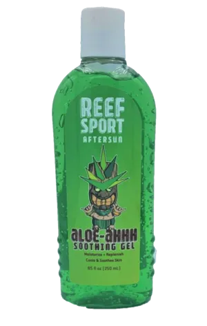 Sunscreen Reef Sport Sun Care Product Aloe Vera Green Gel