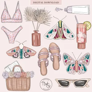 Sunset Clipart Collection