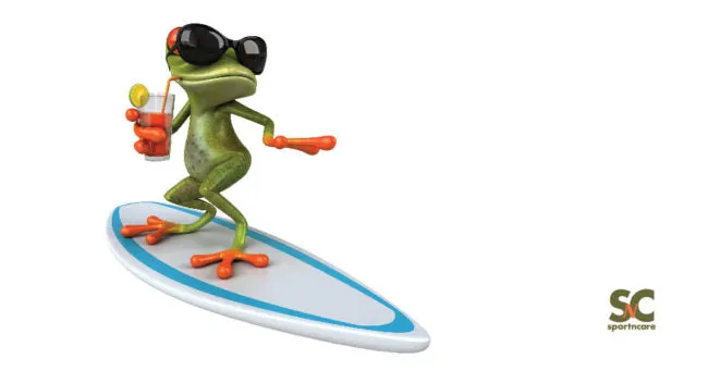 SURFER FROG TOWEL