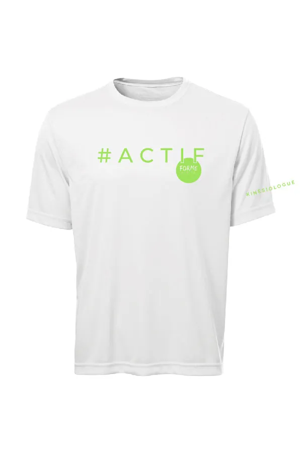 T-Shirt sport blanc #   - Forme Active