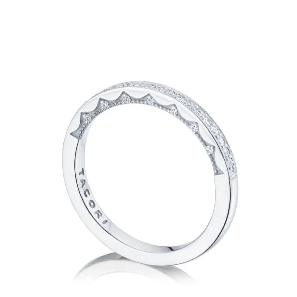 Tacori Coastal Crescent Diamond Wedding Band