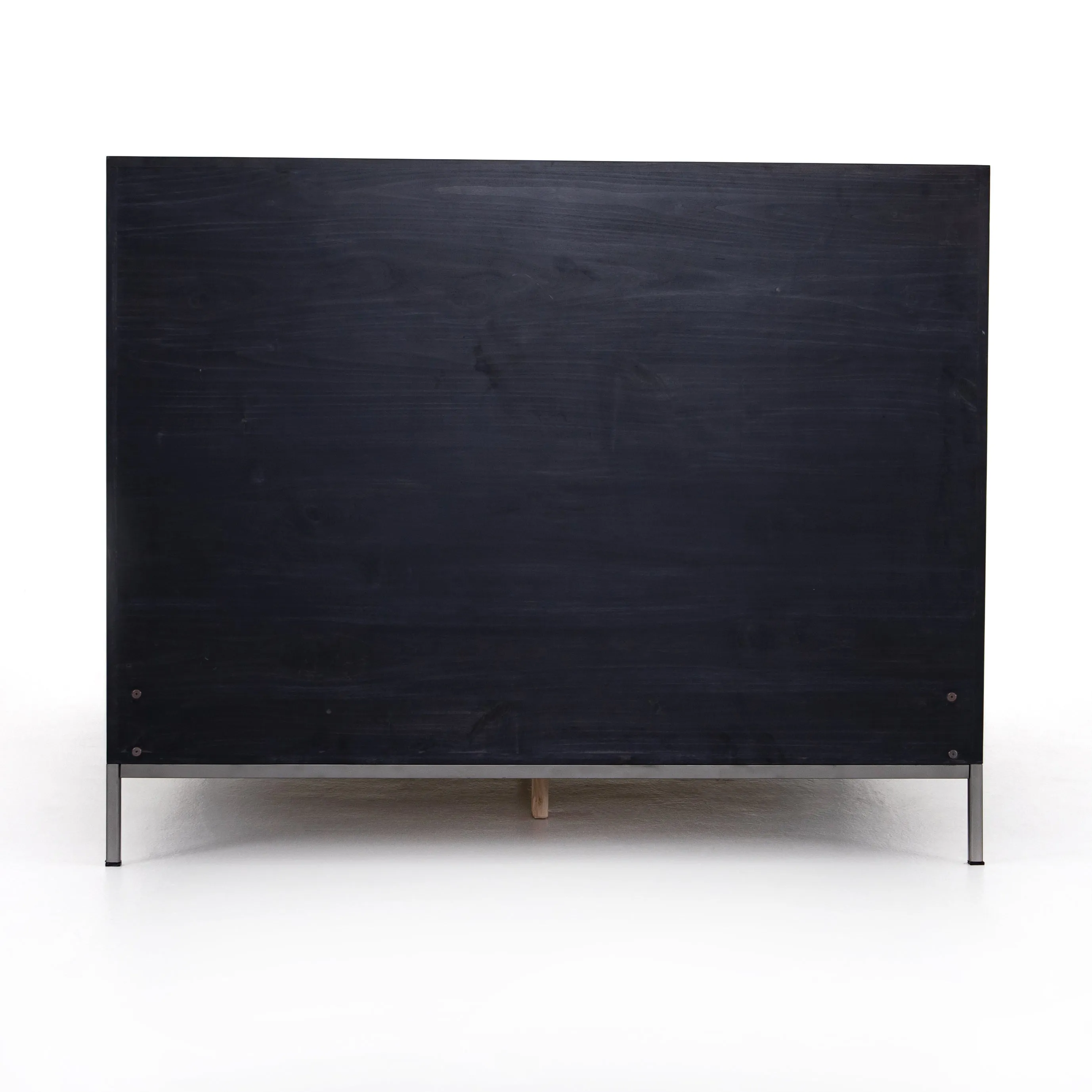 Trey Bed - Black Wash Poplar