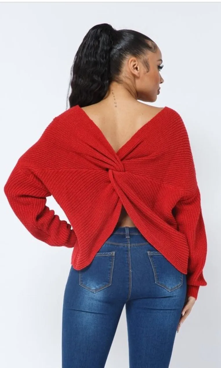 Twist Me Loose Sweater