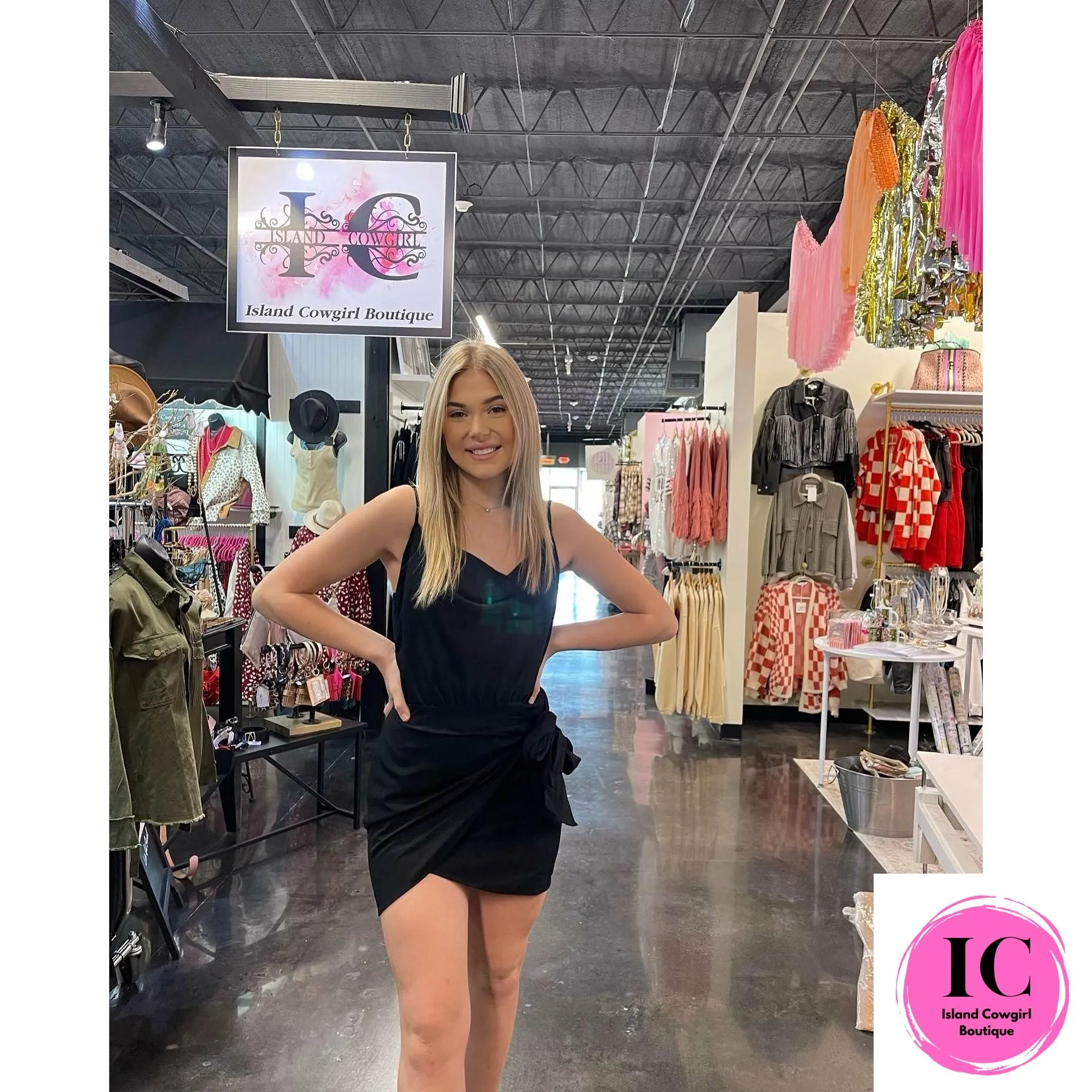 Uptown Girl Black Dress