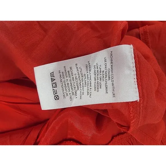 Urban Outfitters Red Cut-Out Corset Mini Dress Women's Size Medium