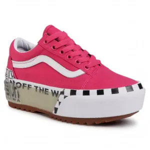 Vans Old Skool Stacked Logo Platform. Brand New. Kids Size: 3.5.