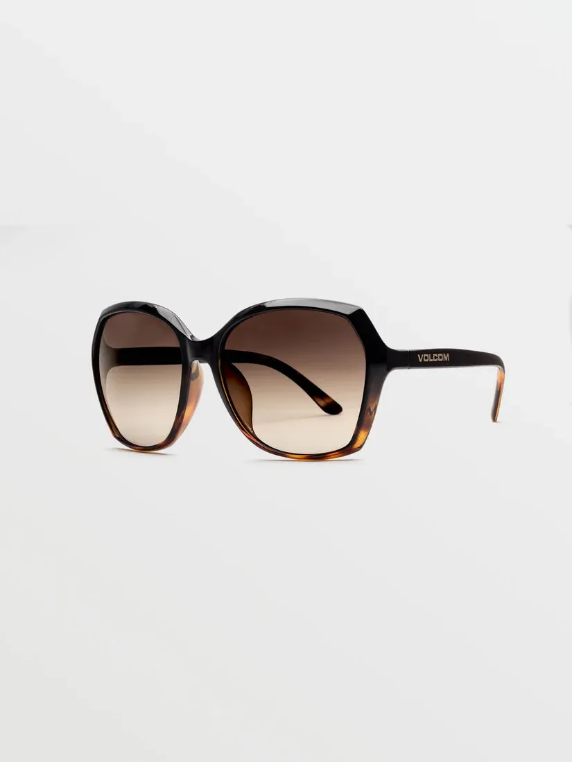 Volcom Psychic Polar Gloss Darkside/Bronze Fade Polar Sunglasses