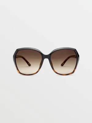 Volcom Psychic Polar Gloss Darkside/Bronze Fade Polar Sunglasses